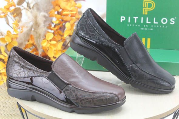 ZAPATO PITILLOS TODO EN PIEL SÚPER CÓMODO,REF5304