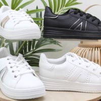 SNEAKERS CÓMODA EN SUAVE POLIPIEL REF909 - Thumbnail Image 1