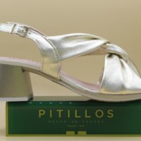 Sandalia Pitillos Toda En Piel,Muy Cómoda Ref 5692 - Thumbnail Image 3