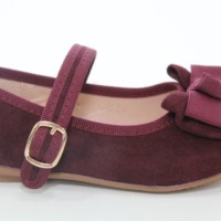 Merceditas en suave antelina con lazo - Thumbnail Image 4