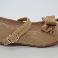 Merceditas en suave antelina con lazo - Thumbnail Image 3