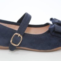 Merceditas en suave antelina con lazo - Thumbnail Image 2