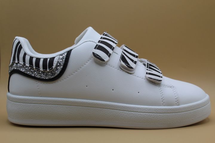 SNEAKERS EN SUAVE POLIPIEL CON VELCRO REF2801 - Imagen 3