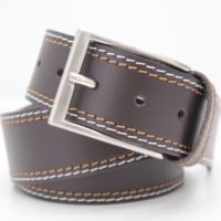 Cinturón para hombre en piel vacuno - Thumbnail Image 4
