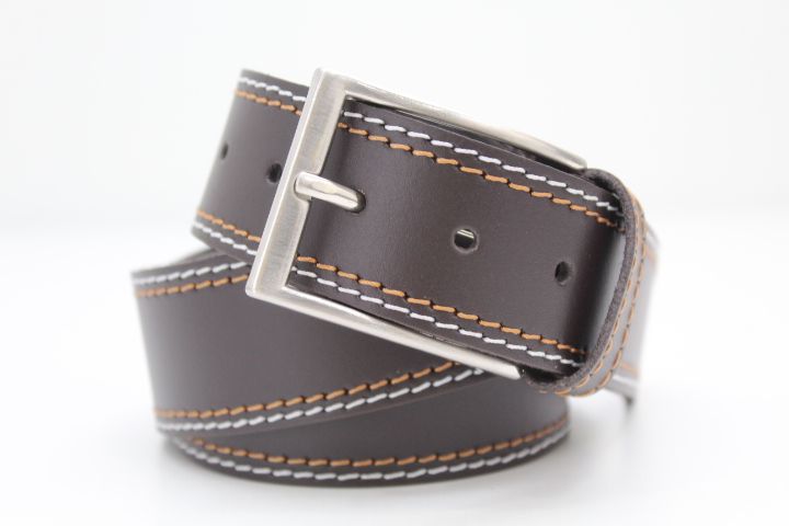 Cinturón para hombre en piel vacuno - Imagen 4