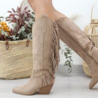 Bota cowboy con flecos,ref117 - Thumbnail Image 1