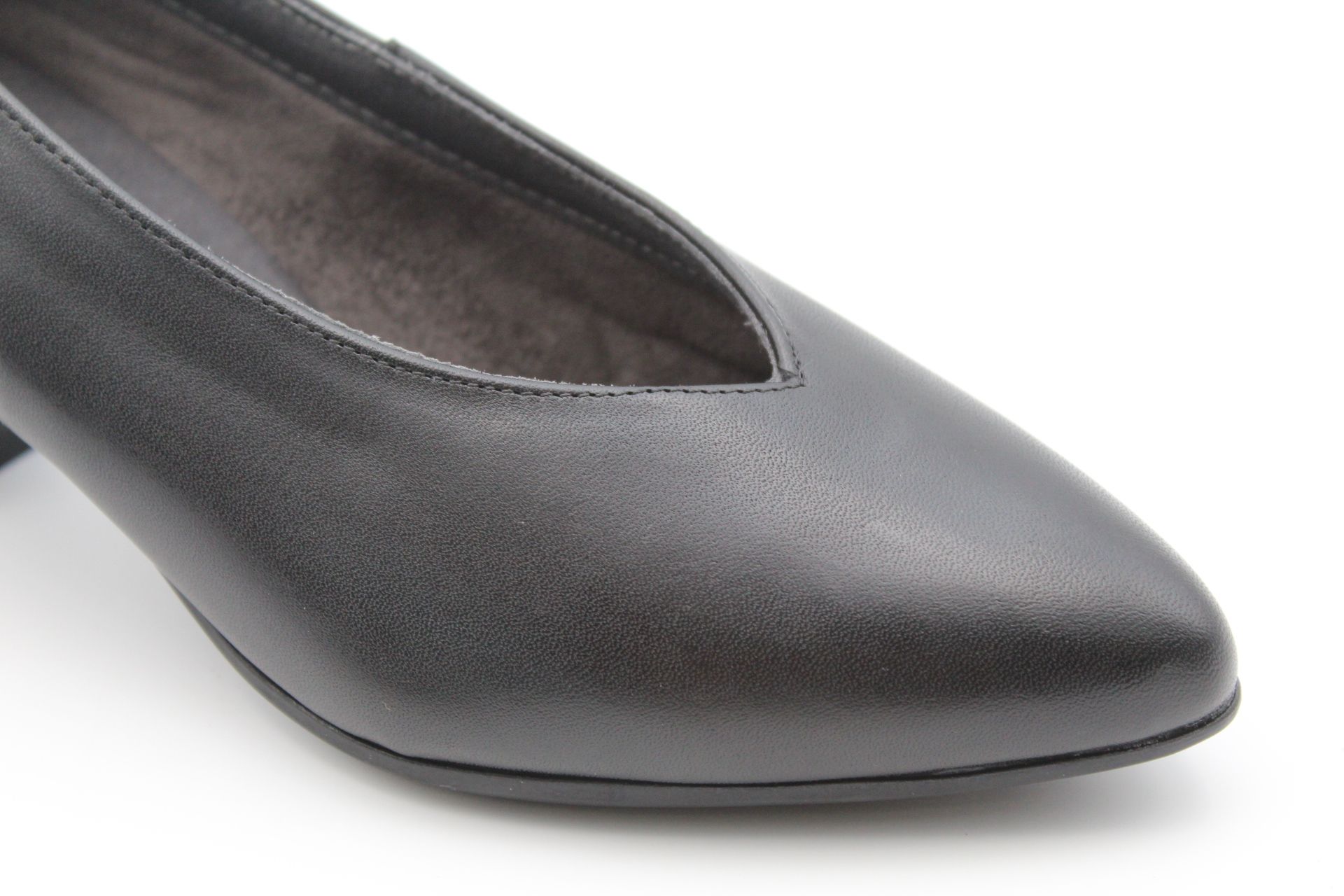 Zapato Pitillos estilo salón todo en piel,muy cómodo,ref10854 - Imagen 2