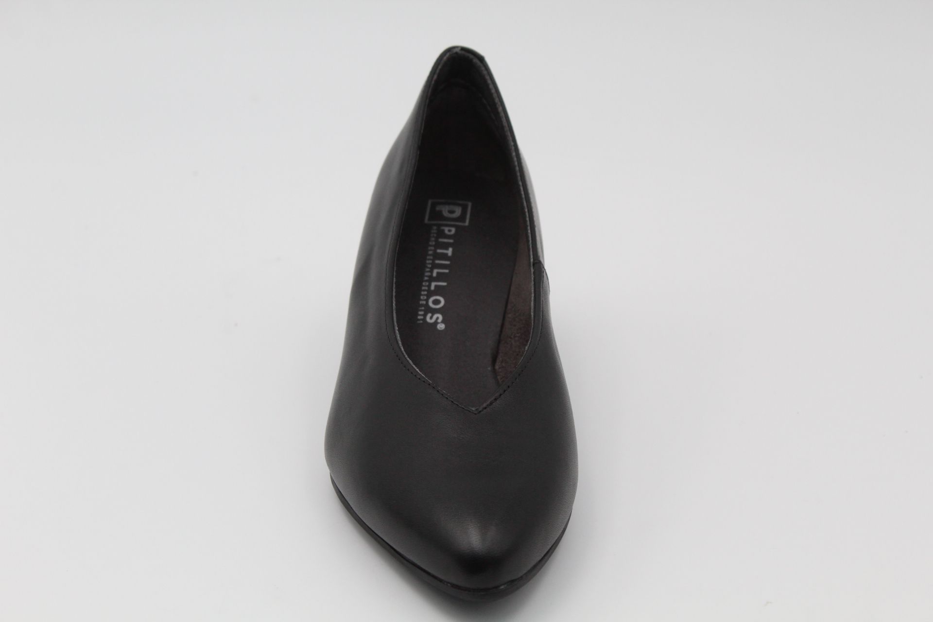 Zapato Pitillos estilo salón todo en piel,muy cómodo,ref10854 - Imagen 3
