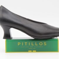 Zapato Pitillos estilo salón todo en piel,muy cómodo,ref10854 - Thumbnail Image 4