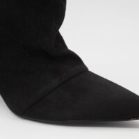 Bota arrugada de media caña en suave antelina con flecos top ventas!,ref035 - Thumbnail Image 3