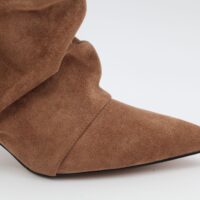 Bota arrugada de media caña en suave antelina con flecos top ventas!,ref035 - Thumbnail Image 8