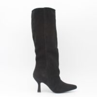 Bota de caña alta en suave antelina con tacón de 8cm,ref378 - Thumbnail Image 2