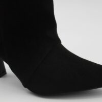 Bota de caña alta en suave antelina con tacón de 8cm,ref378 - Thumbnail Image 3