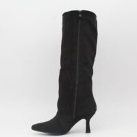 Bota de caña alta en suave antelina con tacón de 8cm,ref378 - Thumbnail Image 5