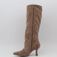 Bota de caña alta en suave antelina con tacón de 8cm,ref378 - Thumbnail Image 9