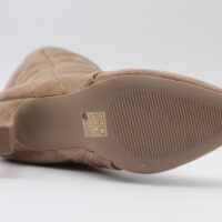 Bota de caña alta en suave antelina con tacón de 8cm,ref378 - Thumbnail Image 10