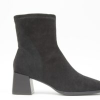 Botin estilo calcetin en suave antelina con tacón de 5.5cm,ref9569 - Thumbnail Image 2