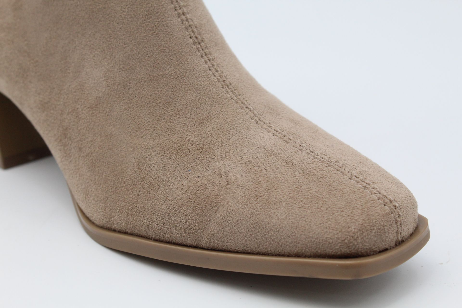 Botin estilo calcetin en suave antelina con tacón de 5.5cm,ref9569 - Imagen 7