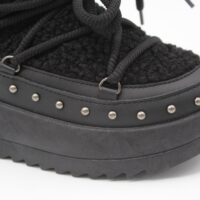 Bota australinana en poli piel con borreguito,ref56 - Thumbnail Image 4