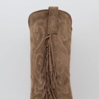 Espectacular bota cowboy con solapa y flecos,tacón de 5cm,ref1063 - Thumbnail Image 4