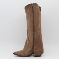 Espectacular bota cowboy con solapa y flecos,tacón de 5cm,ref1063 - Thumbnail Image 5