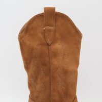 Bota estilo cowboy de media caña en suave antelina,tacón de goma de 7cm,ref2265 - Thumbnail Image 4