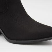 Bota estilo cowboy de media caña en suave antelina,tacón de goma de 7cm,ref2265 - Thumbnail Image 9