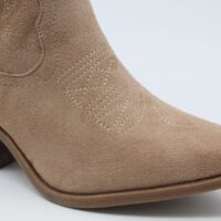 Bota estilo cowboy de media caña en suave antelina,tacón de goma de 7cm,ref2265 - Thumbnail Image 14