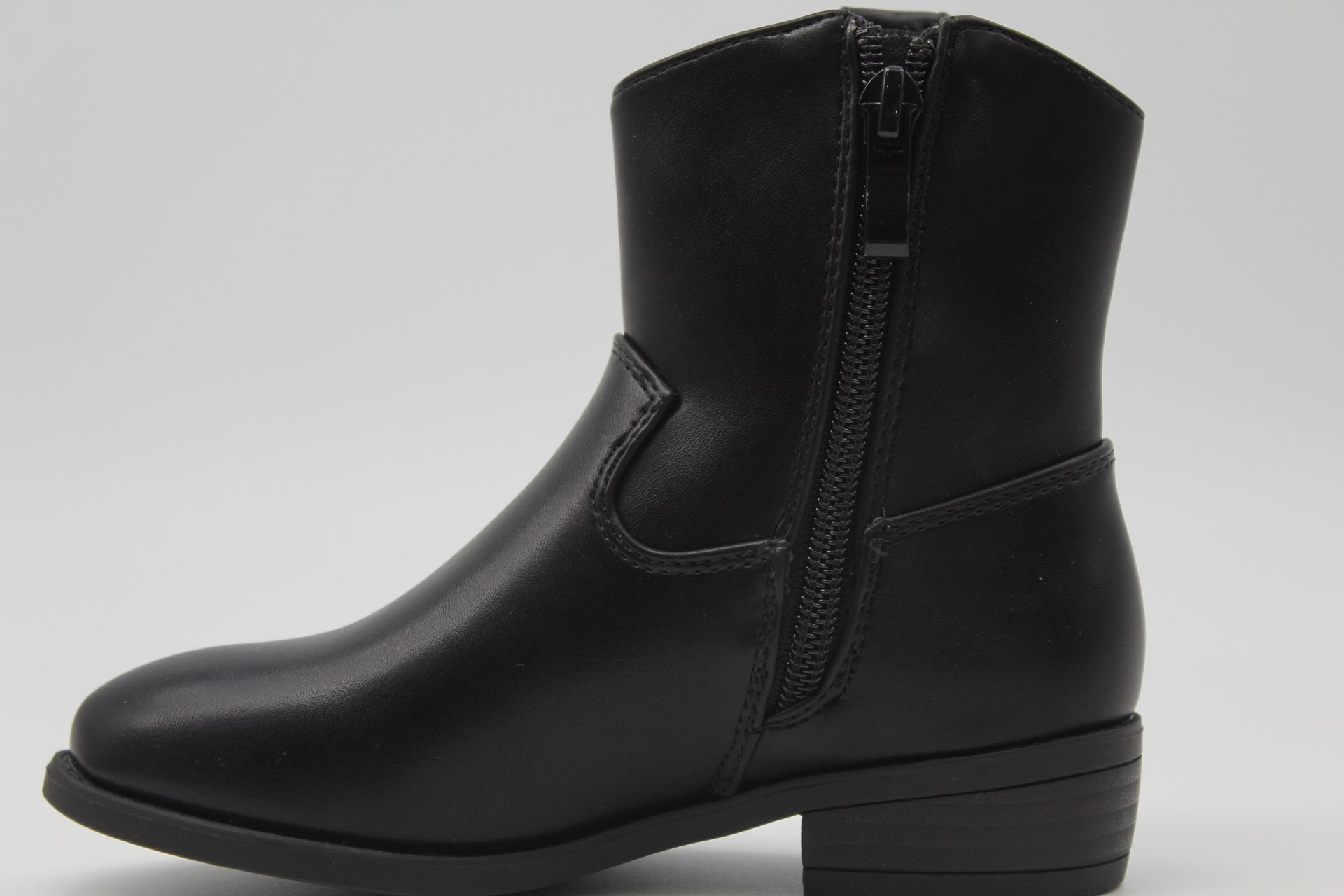 Botin estilo cowboy para niña en suave antelina,ref1520 - Imagen 2