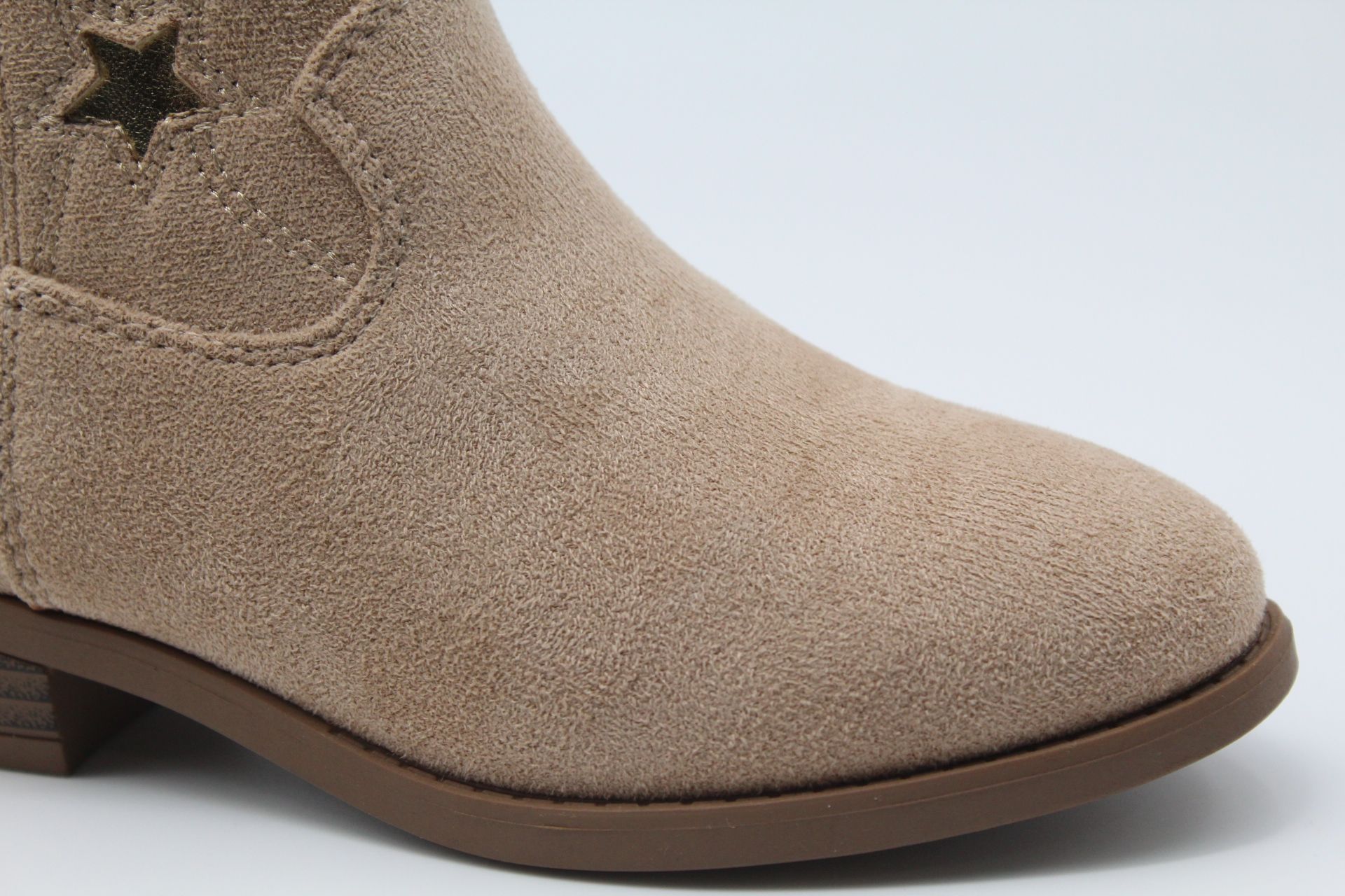 Botin estilo cowboy para niña en suave antelina,ref1520 - Imagen 5