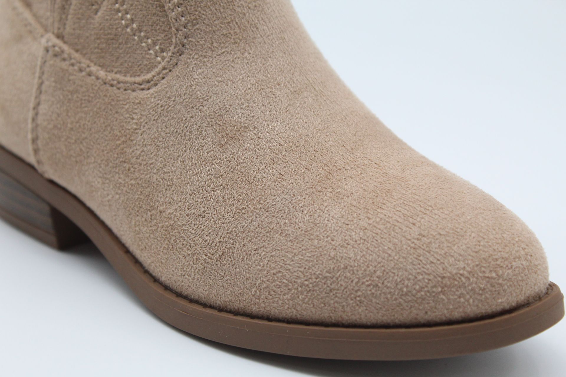 Botin estilo cowboy para niña en suave antelina,ref1520 - Imagen 6