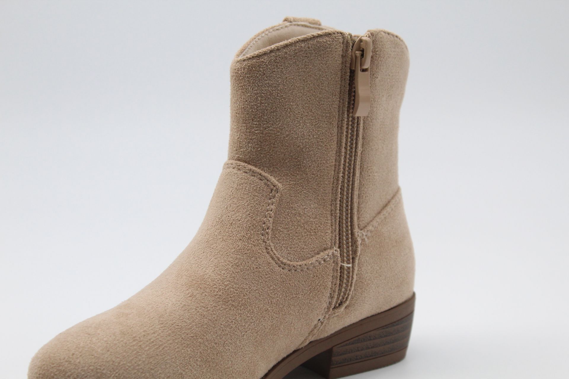 Botin estilo cowboy para niña en suave antelina,ref1520 - Imagen 7