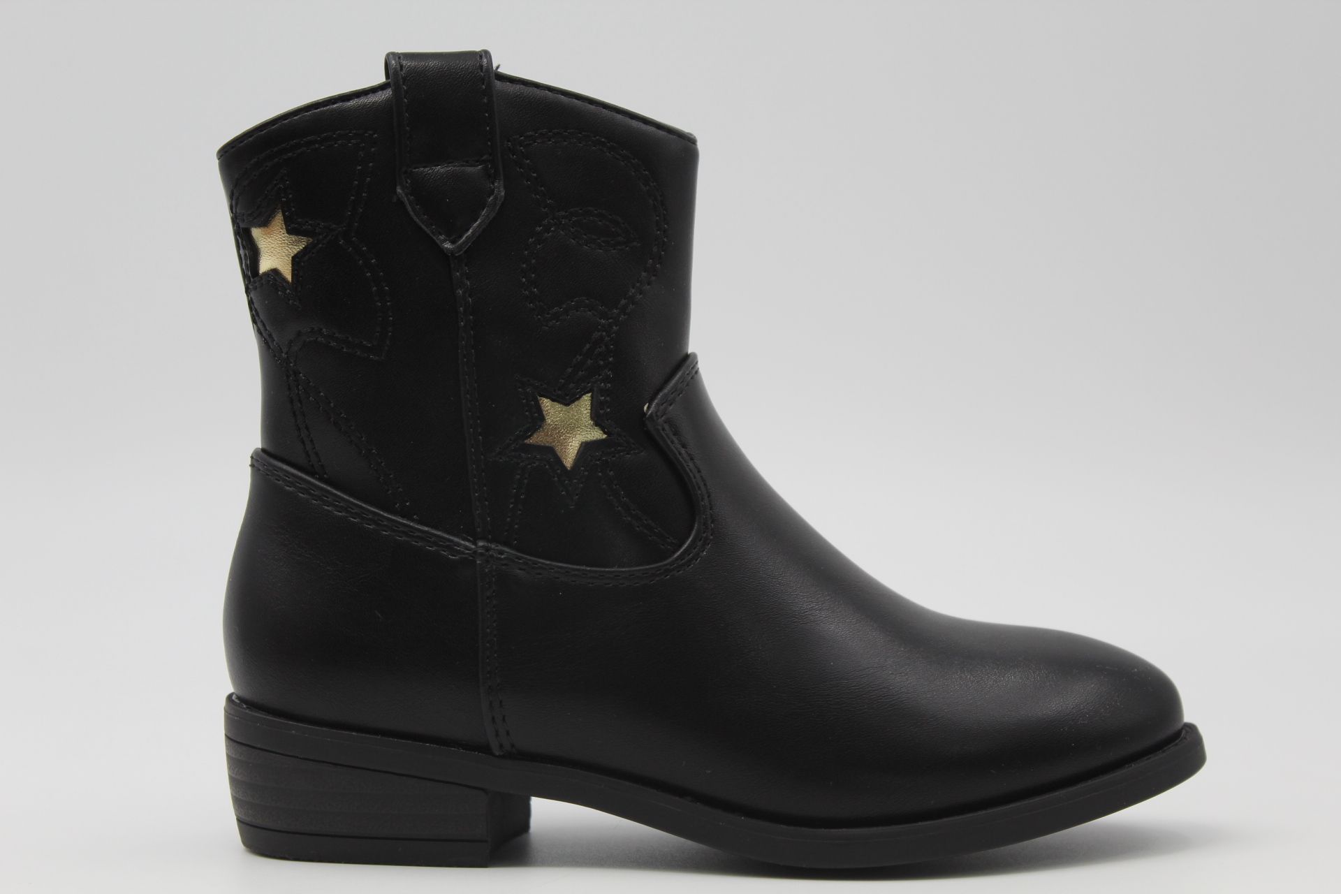 Botin estilo cowboy para niña en suave antelina,ref1520 - Imagen 8