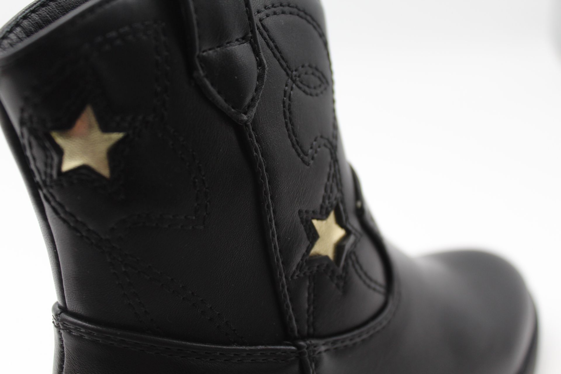 Botin estilo cowboy para niña en suave antelina,ref1520 - Imagen 9