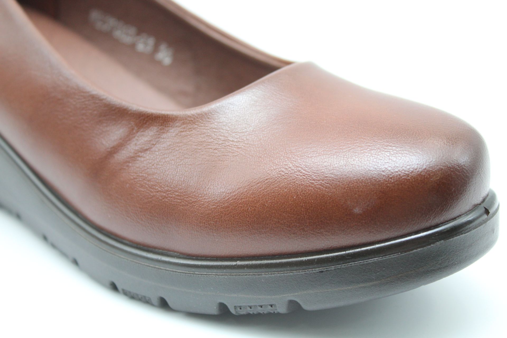 Sabrina en suave poli piel con cuña cómoda y ligera de 3.5cm ref31063 - Imagen 4