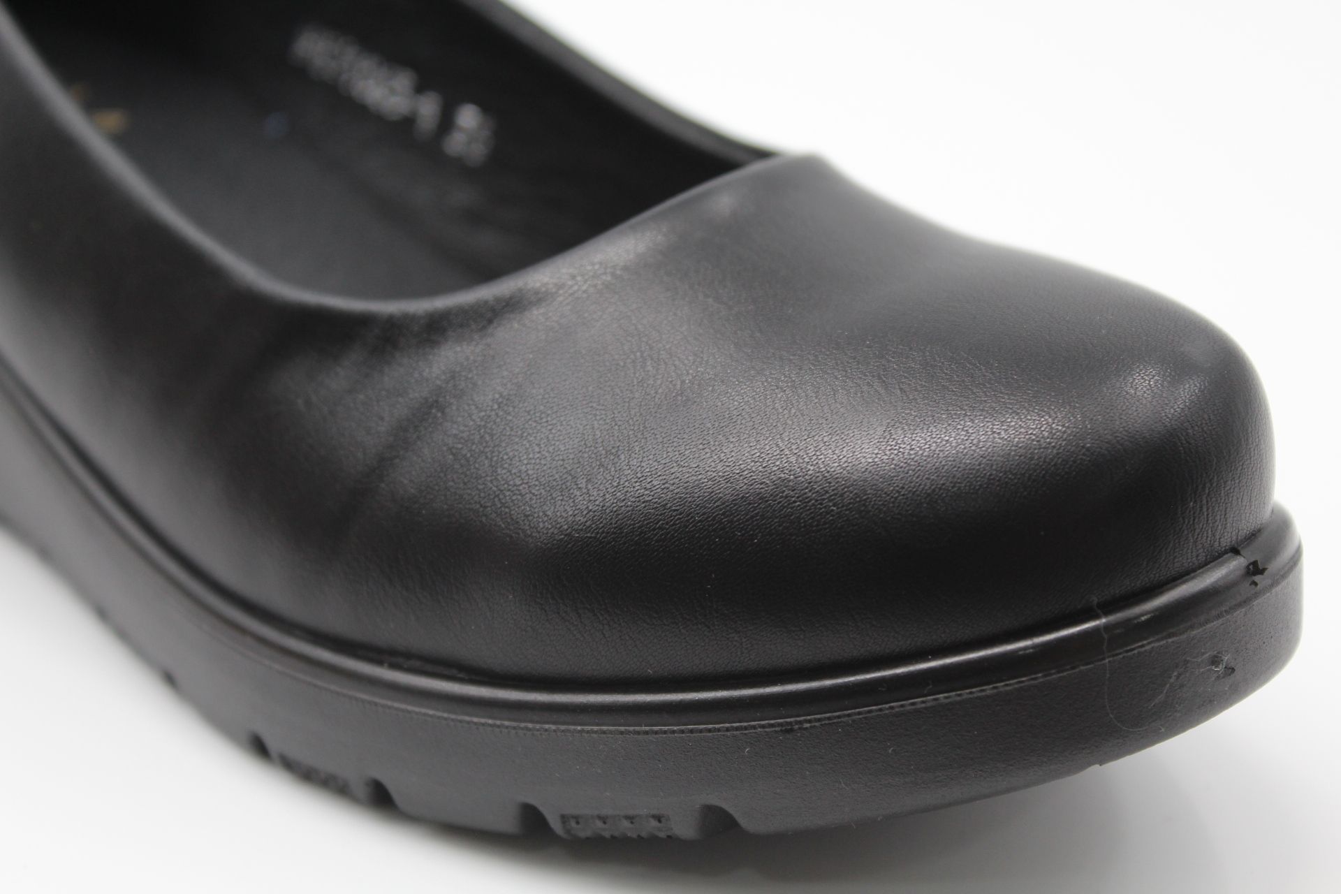 Sabrina en suave poli piel con cuña cómoda y ligera de 3.5cm ref31063 - Imagen 5