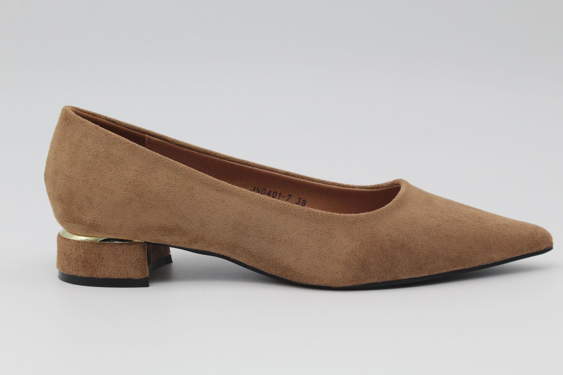 Stiletto planito con tapa de 2.5cm,ref0401 - Imagen 2
