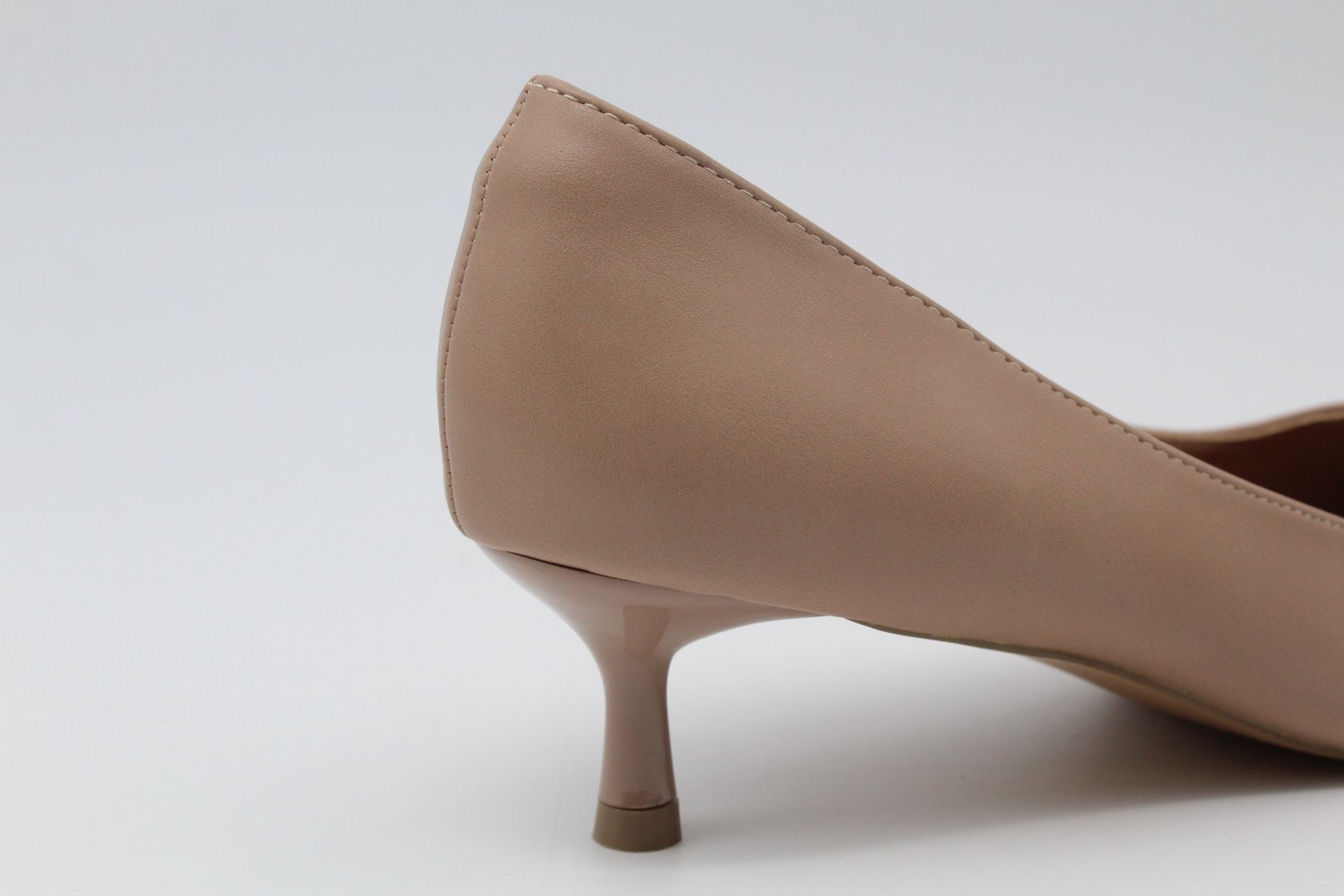 Stiletto en suave poli piel con tacón bajo fino de 5cm,ref1004 - Imagen 7