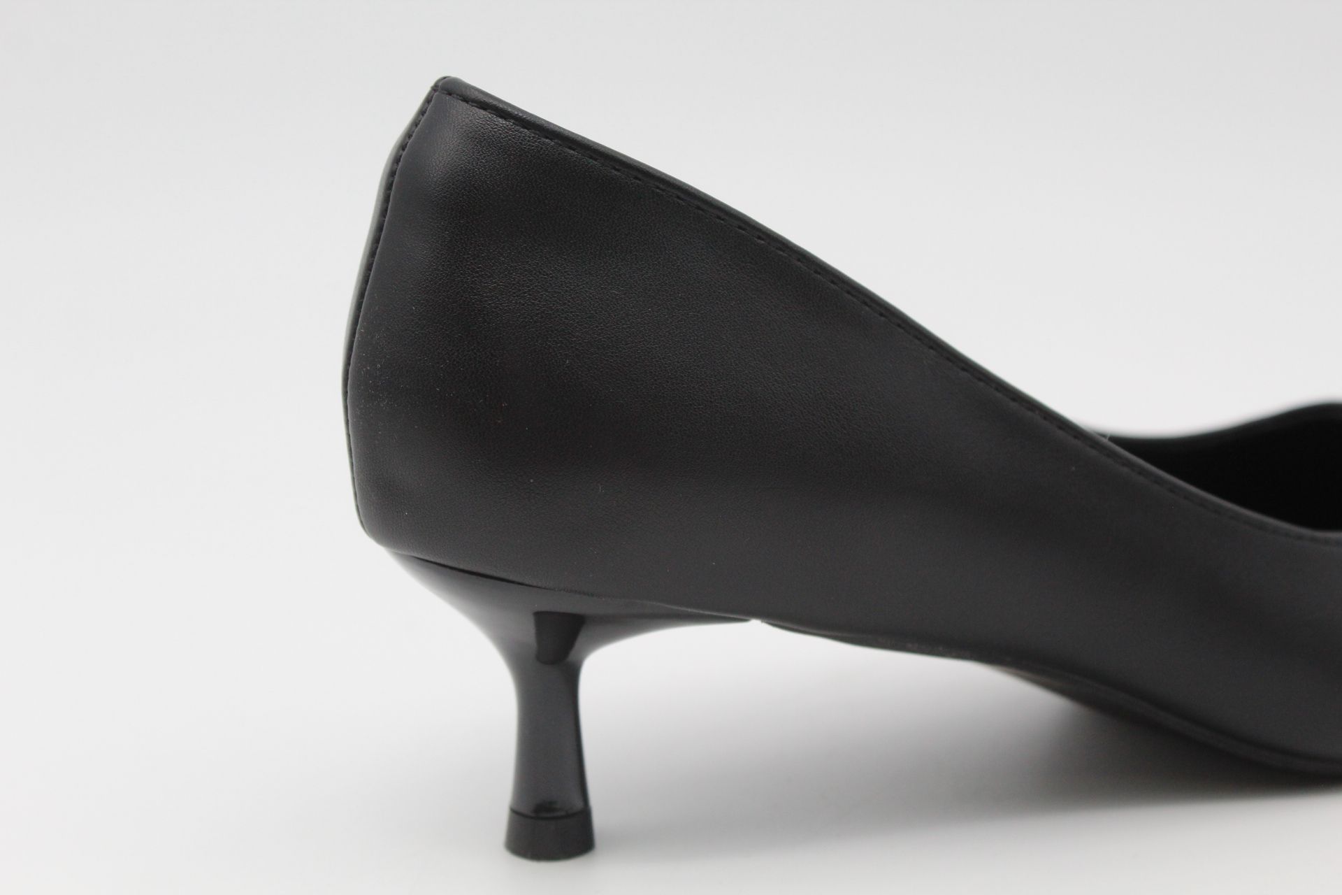 Stiletto en suave poli piel con tacón bajo fino de 5cm,ref1004 - Imagen 10