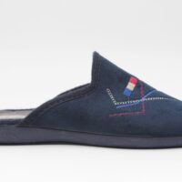 Zapatilla casa destalonada para hombre con adorno bandera,ref4111 - Thumbnail Image 3
