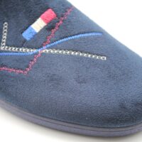 Zapatilla casa destalonada para hombre con adorno bandera,ref4111 - Thumbnail Image 4