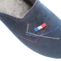 Zapatilla casa destalonada para hombre con adorno bandera,ref4111 - Thumbnail Image 5