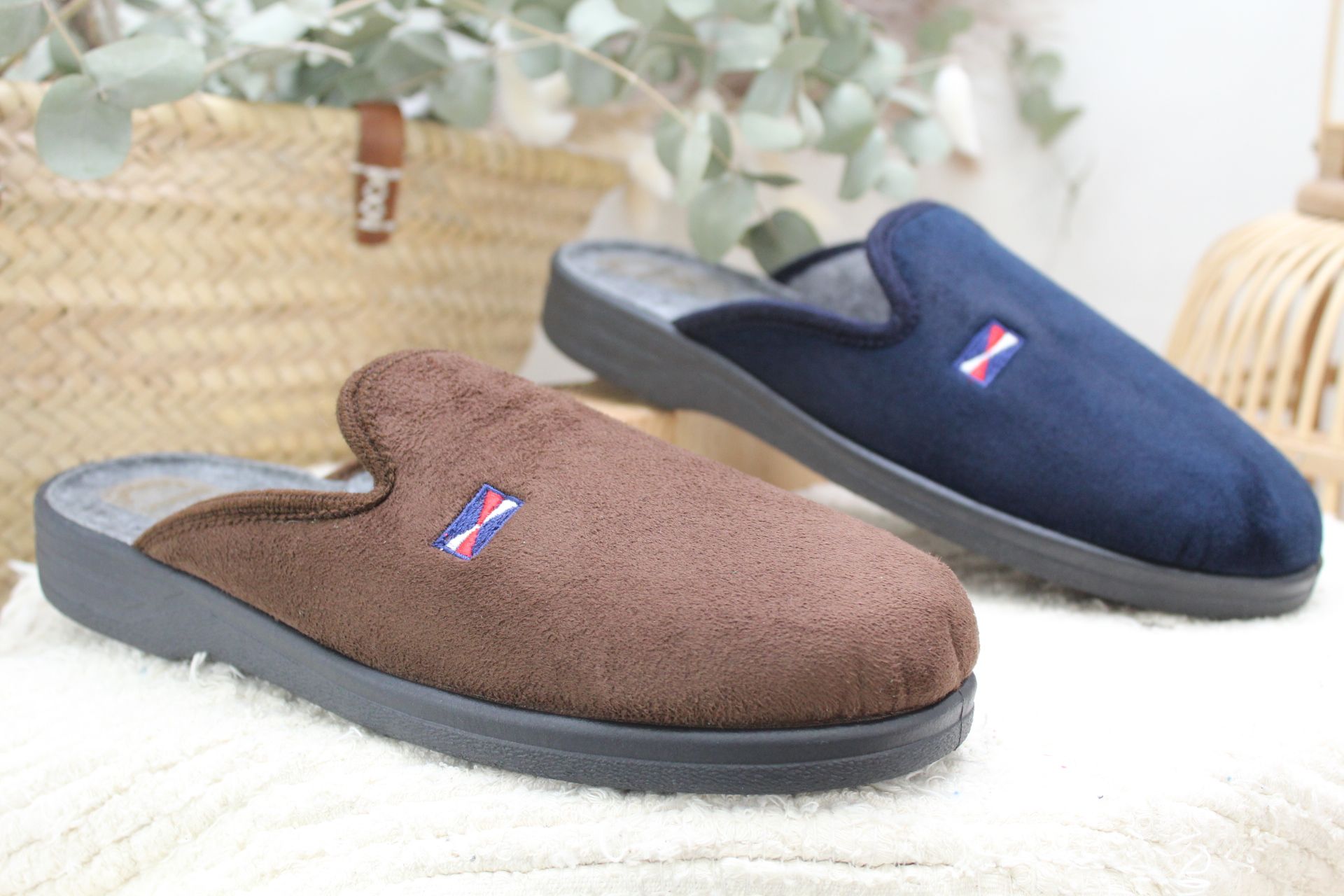 Zapatilla casa para hombre destalonada,ref4171 - Imagen 1