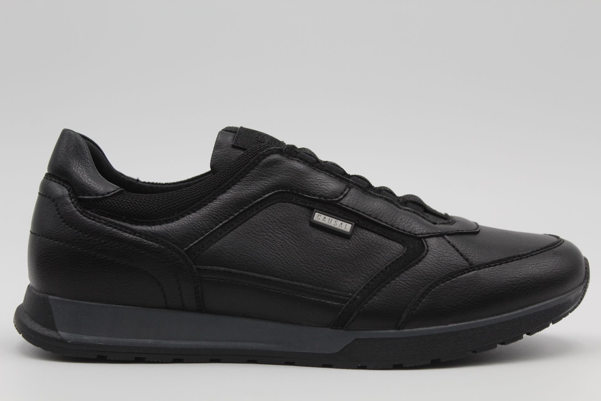 Zapato estilo casual en suave poli piel con cordón elastico,ref2503 - Imagen 5