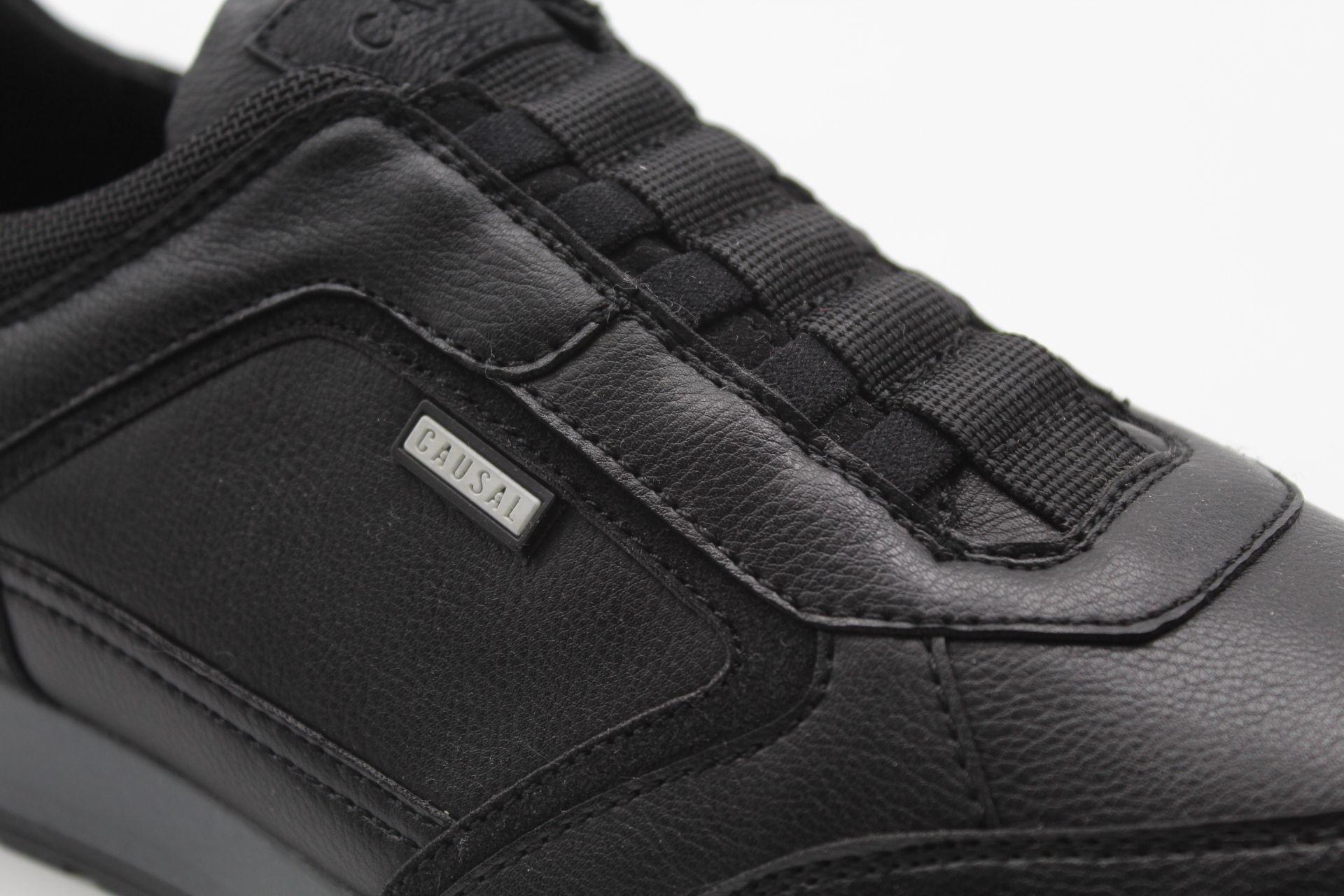 Zapato estilo casual en suave poli piel con cordón elastico,ref2503 - Imagen 7