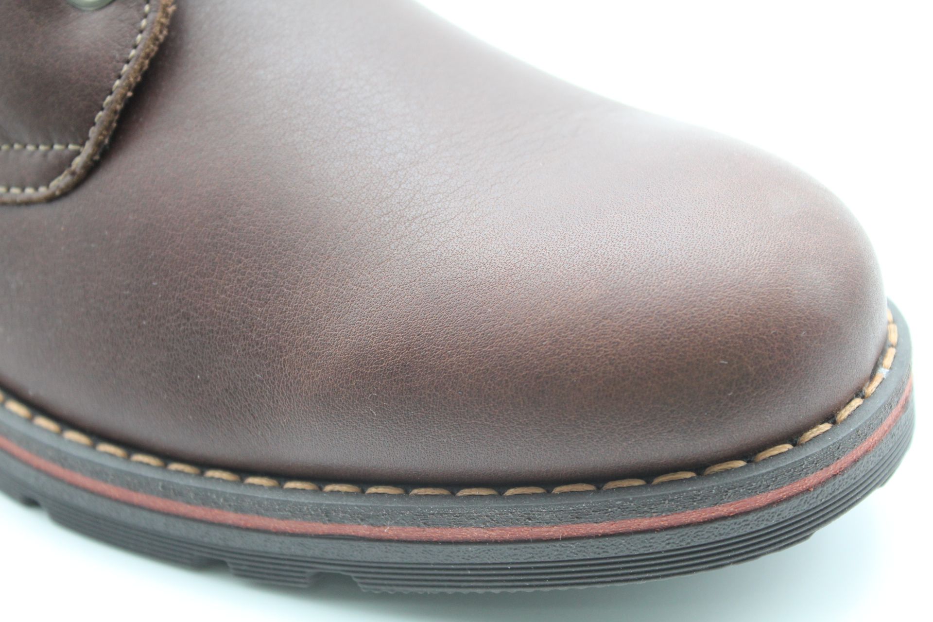 Bota Baerchi en piel engrasada con piso de látex y plantilla extraíble,ref5066 - Imagen 2