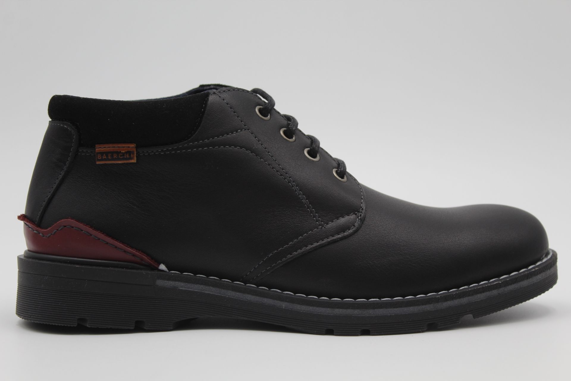 Bota Baerchi en piel engrasada con piso de látex y plantilla extraíble,ref5066 - Imagen 6
