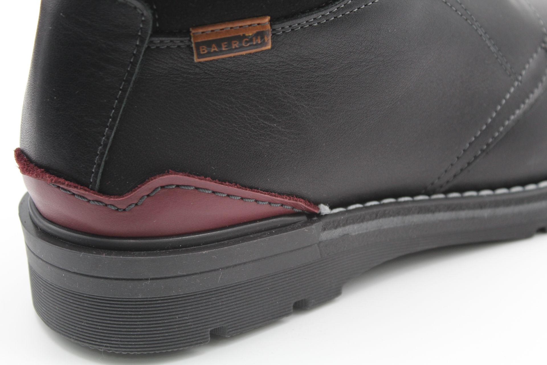 Bota Baerchi en piel engrasada con piso de látex y plantilla extraíble,ref5066 - Imagen 9