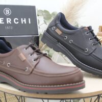 Zapato Baerchi en piel engrasada - Thumbnail Image 1