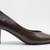 Stiletto en suave poli piel con tacon medio de 6cm - Thumbnail Image 4
